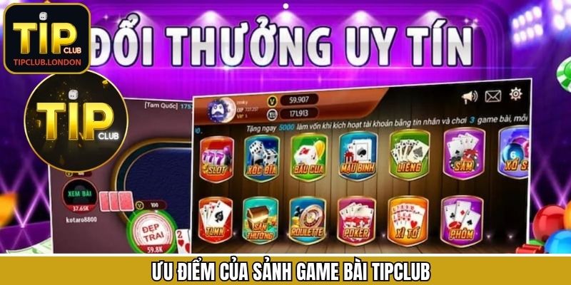 Các yếu tố khiến sảnh game bài TipClub lôi cuốn người chơi