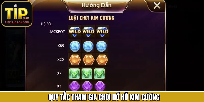 Luật chơi cơ bản của quay hũ kim cương